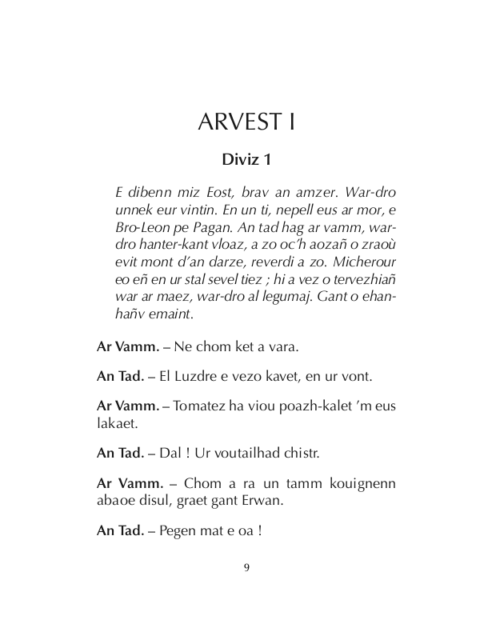 Mont a raio kuit Skol Vreizh